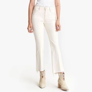 Mother insider ankle fray